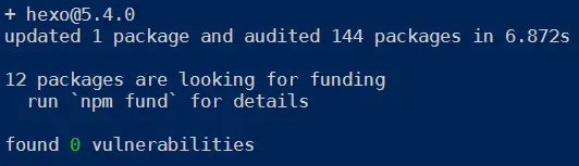 安装Hexo到文件夹